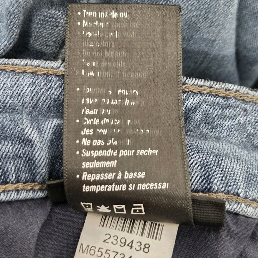 PAIGE Federal Jeans Mens 38 x32 Straight Blue Stretch Denim Rivington